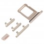 SIM ბარათის უჯრა + SIM ბარათის უჯრა + გვერდითი გასაღებები iPhone 14 Pro (ოქრო)