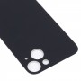 עבור אייפון 14 פלוס החלפה קלה כיסוי סוללה בגב מזכוכית חור מזכוכית (כסף)