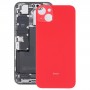 Pro iPhone 14 Plus baterie zadní kryt (červená)