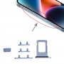 Табла за SIM карта + тава за SIM карта + странични клавиши за iPhone 14 плюс (син)