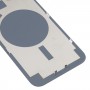 Pro iPhone 14 plus zpět kryt krytu s objektivem kamery (černá)