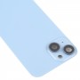 För iPhone 14 plus bakre bostadskåp med kameralins (blå)