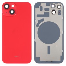 Dla iPhone'a 14 plus tylna pokrywa obudowy z obiektywem aparatu (czerwony)