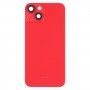IPhone 14 Plus hátsó ház burkolatához kamera lencsével (piros)