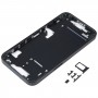 Für iPhone 14 Mittelrahmen mit Seitenschlüssel (schwarz)