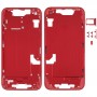 Pro iPhone 14 střední rámeček s bočními klíči (červená)
