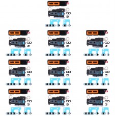 10 PCS reproduktorů prachotěsné sítě s rámcem pro iPhone 13 Pro Max (bílá)