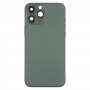 För iPhone 13 Pro Max Battery Back Cover med Side Keys & Card Tray & Power + Volume Flex Cable & Wireless laddningsmodul (Green)