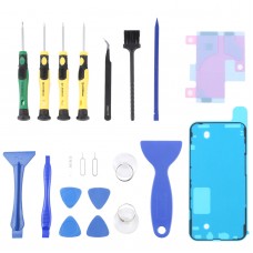 Jiafa JF-8182 21 in 1 Battery Adhesive + LCD Frame Adhesive Adhesive + Réparation Set Tool pour iPhone 13 Pro