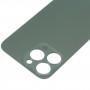 Lätt ersättning Big Camera Hole Glass Back Batterilock för iPhone 13 Pro (Green)
