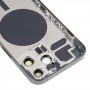 Задняя корпус с подносом для SIM -карты и боковыми клавишами и объективом камеры для iPhone 13 Pro (зеленый)