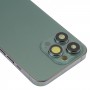 W przypadku tylnej pokrywy baterii iPhone 13 Pro z klawiszami bocznymi i tacą karty i zasilania + głośność elastyczna kabel i moduł ładowania bezprzewodowego (zielony)