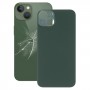 Einfacher Ersatz großer Kamera -Loch -Glas -Batterie -Batterieabdeckung für iPhone 13 (grün)