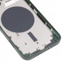 Tagasi korpuse kate koos SIM -kaardialuse ja külgklahvide ja kaamera objektiiviga iPhone 13 jaoks (roheline)