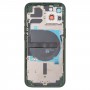 עבור מכסה אחורי סוללה של אייפון 13 עם מקשי צד ומגש כרטיס & Power + Volume Flex Cable ומודול טעינה אלחוטית (ירוק)