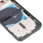 For iPhone 13 Battery Back Cover with Side Keys & Card Tray & Power + Volume Flex Cable & Wireless Charging Module(Green)