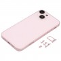 Back Housing Cover with SIM Card Tray & Side  Keys & Camera Lens for iPhone 13 Mini(Gold)