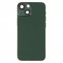 For iPhone 13 mini Battery Back Cover with Side Keys & Card Tray & Power + Volume Flex Cable & Wireless Charging Module(Green)