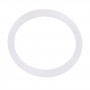 Anelli impermeabili per fotocamera posteriore da 100 pezzi per iPhone X-12 Pro Max (bianco)