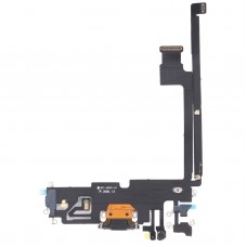 Для iPhone 12 Pro Max зарядный порт Flex Cable (черный)