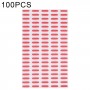 100 კომპლექტი დედაპლატა წყლის დაზიანების გარანტიის მაჩვენებლის სტიკერები iPhone 11 / XR