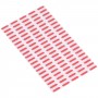 100 комплекта Стикери за индикатор за повреди на дънната платка за iPhone 11 / XR