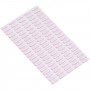 100 set adesivi per indicatore di garanzia del danno idrico della scheda madre per iPhone 11 / XR