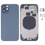 带有IP12 Pro的外观模仿iPhone 11 Pro（深蓝色）的背部外壳盖（深蓝色）