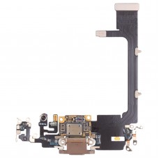 iPhone11Proのオリジナル充電ポートフレックスケーブル（ゴールド）