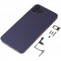iPhone XRのIP14 Pro Maxの外観を模したバックハウジングカバー（紫）