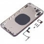 Обратно покритие на задната част с външен вид имитация на IP14 Pro Max за iPhone XR (Purple)