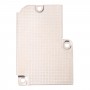 Pour iPad 6 / Air 2 LCD Flex Cable Fer Spot Cover