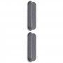 Botón de control de volumen para iPad Air 4 10.9 pulgadas 2020 A2316 A2324 A2325 A2072 (gris)