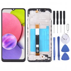 OEM LCD Screen For Samsung Galaxy A03s SM-A037U US Edition Digitizer Full Assembly with Frame