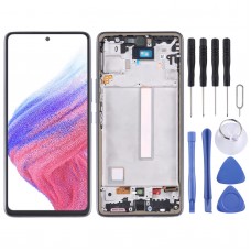 Original Super AMOLED LCD Screen For Samsung Galaxy A53 5G SM-A536B Digitizer Full Assembly with Frame
