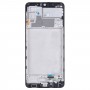 Para Samsung Galaxy M32 SM-M325 Carcasa delantera Marco LCD Placa de bisel