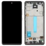 6.33 inch OLED LCD Screen for Samsung Galaxy A52s 5G SM-A528 Digitizer Full Assembly with Frame(Black)