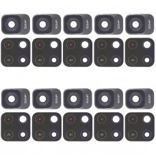10 pezzi lenti per fotocamera posteriore per Xiaomi Redmi Nota 11S 5G / Redmi Nota 11 Cina / Redmi Nota 11T 5G / Poco M4 Pro 5G