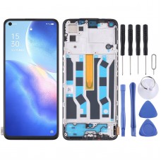 Original LCD Screen For OPPO Reno5 4G/Reno5 K with Digitizer Full Assembly with Frame