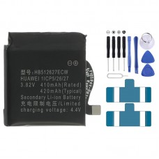 420mAh For Huawei Watch GT FTN-B19 Li-Polymer Battery Replacement 