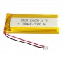 2PCS 102050 1000mAh Li-polímero Reemplazo de batería