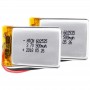 2PCS 602535 Výměna baterie Li-Polymer