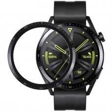 Huawei Watch GT 3 46mm MIL-B19用のオリジナルフロントスクリーンアウターガラスレンズ