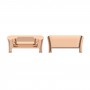 Per Oppo Watch Watch GRATUITO 1 Coppie Metal Watch Band Connector (Rose Gold)