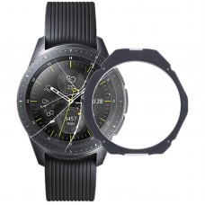 A Samsung Galaxy Watch 42 mm-es SM-R810 eredeti elülső képernyő külső üveglencse (fekete)