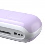 迷你8-N屏幕保护膜切割器，欧盟插头（紫色）
