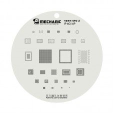Mekaniker UFO -serie CPU BGA Reballing Planting Tin Plate för iPhone 6/6 plus