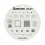 Szerelő UFO sorozatú CPU BGA Reballing ültetési ónlemez iPhone 6S / 6S Plus