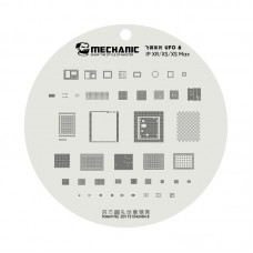 Механик UFO Series CPU CPU BGA REBALLING SLAING TIN PLATE для iPhone XR / XS / XS MAX