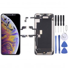 Original LCD Screen for iPhone XS Max Digitizer Full Assembly with Earpiece Speaker Flex Cable 